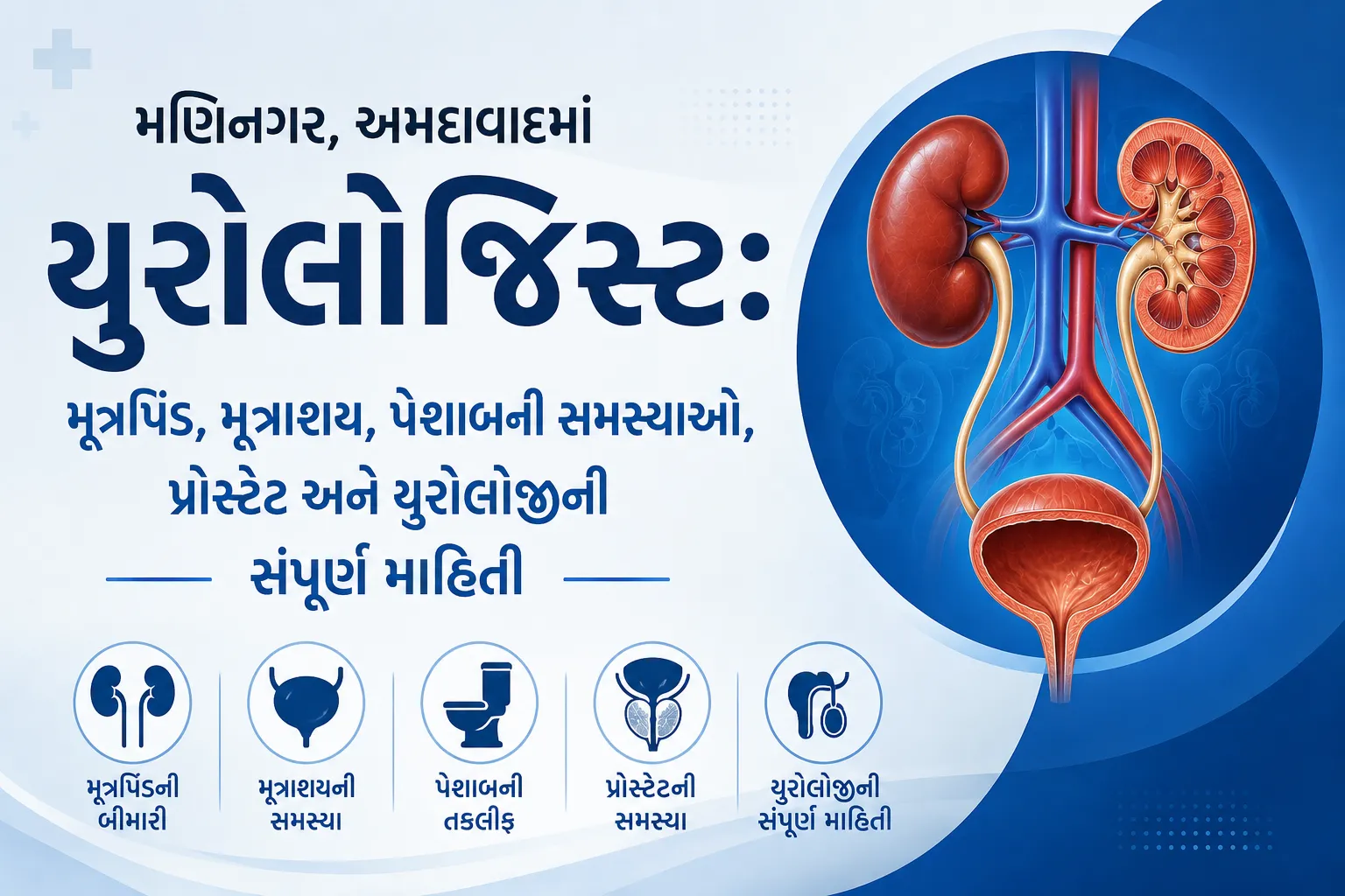 મણિનગર, અમદાવાદમાં યુરોલોજિસ્ટ: મૂત્રપિંડ, મૂત્રાશય, પેશાબની સમસ્યાઓ, પ્રોસ્ટેટ અને યુરોલોજીની સંપૂર્ણ માહિતી