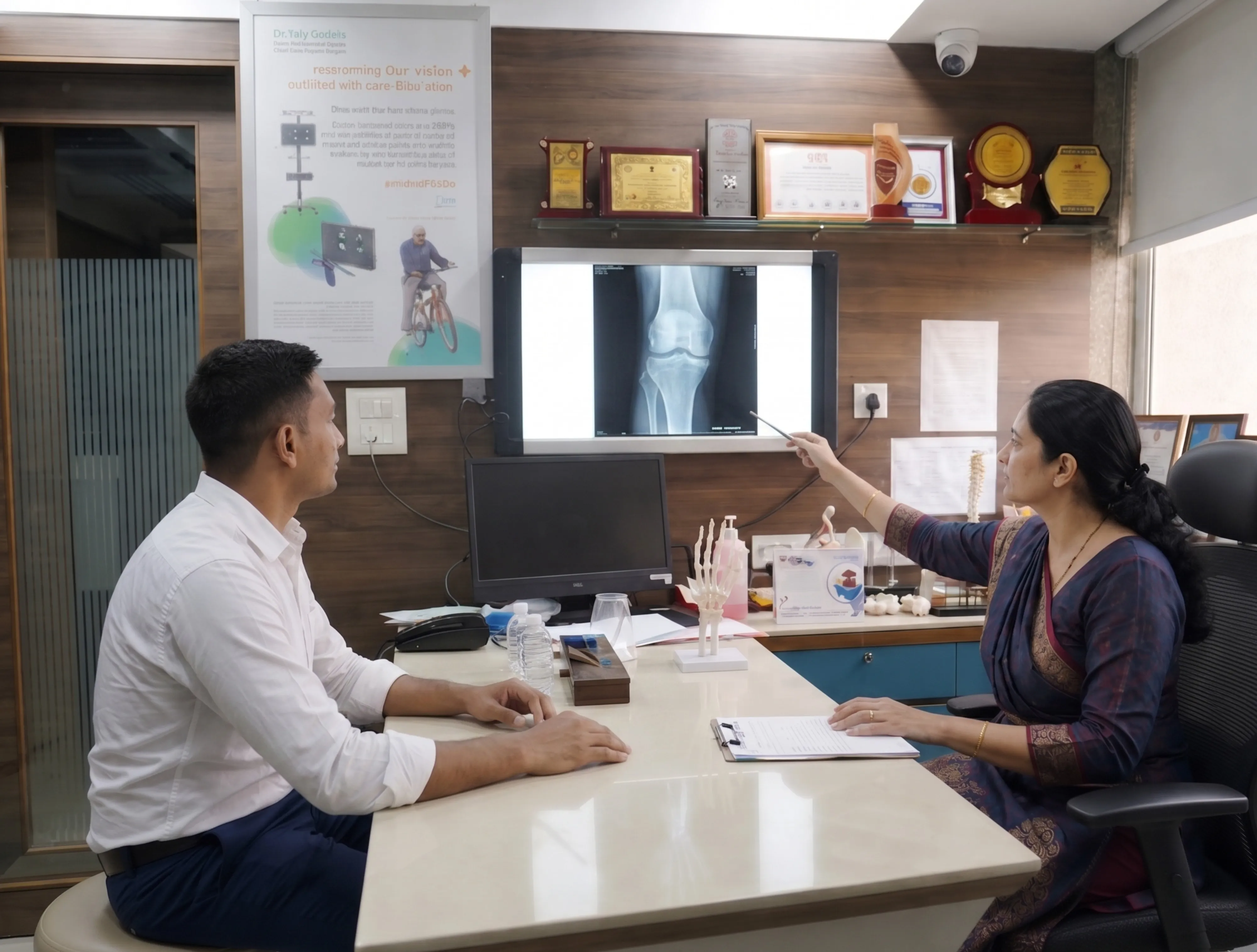 ઓર્થોપેડિક્સ અને જોઈન્ટ રિપ્લેસમેન્ટ વિભાગ — કેર એન્ડ ક્યોર હોસ્પિટલ 1
