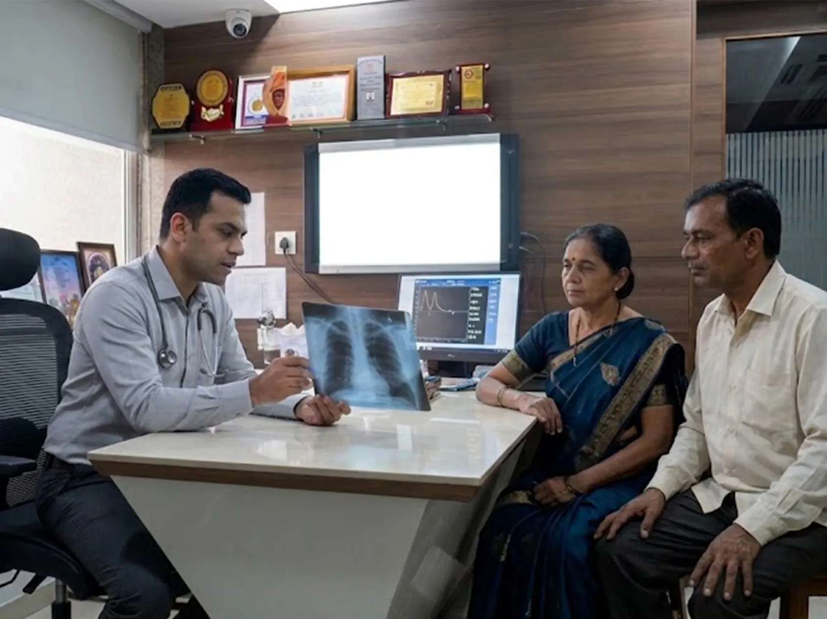 પલ્મોનોલોજી (શ્વસન રોગ વિભાગ) વિભાગ — કેર એન્ડ ક્યોર હોસ્પિટલ 3